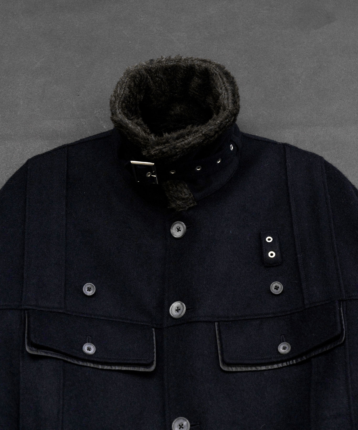 Policeman Boa Prime-Over Blouson