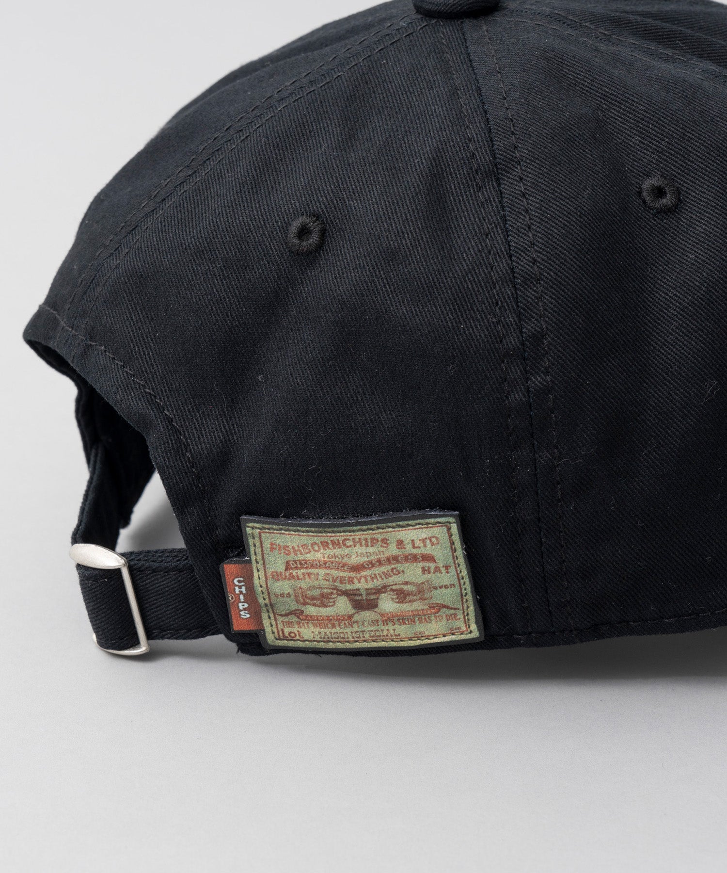 【Fish Born Chips COLLABORATION】Original Leather Patch Tiger Cap