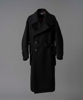 【Italian Dead Stock Fabric】Prime-Over Officer Coat