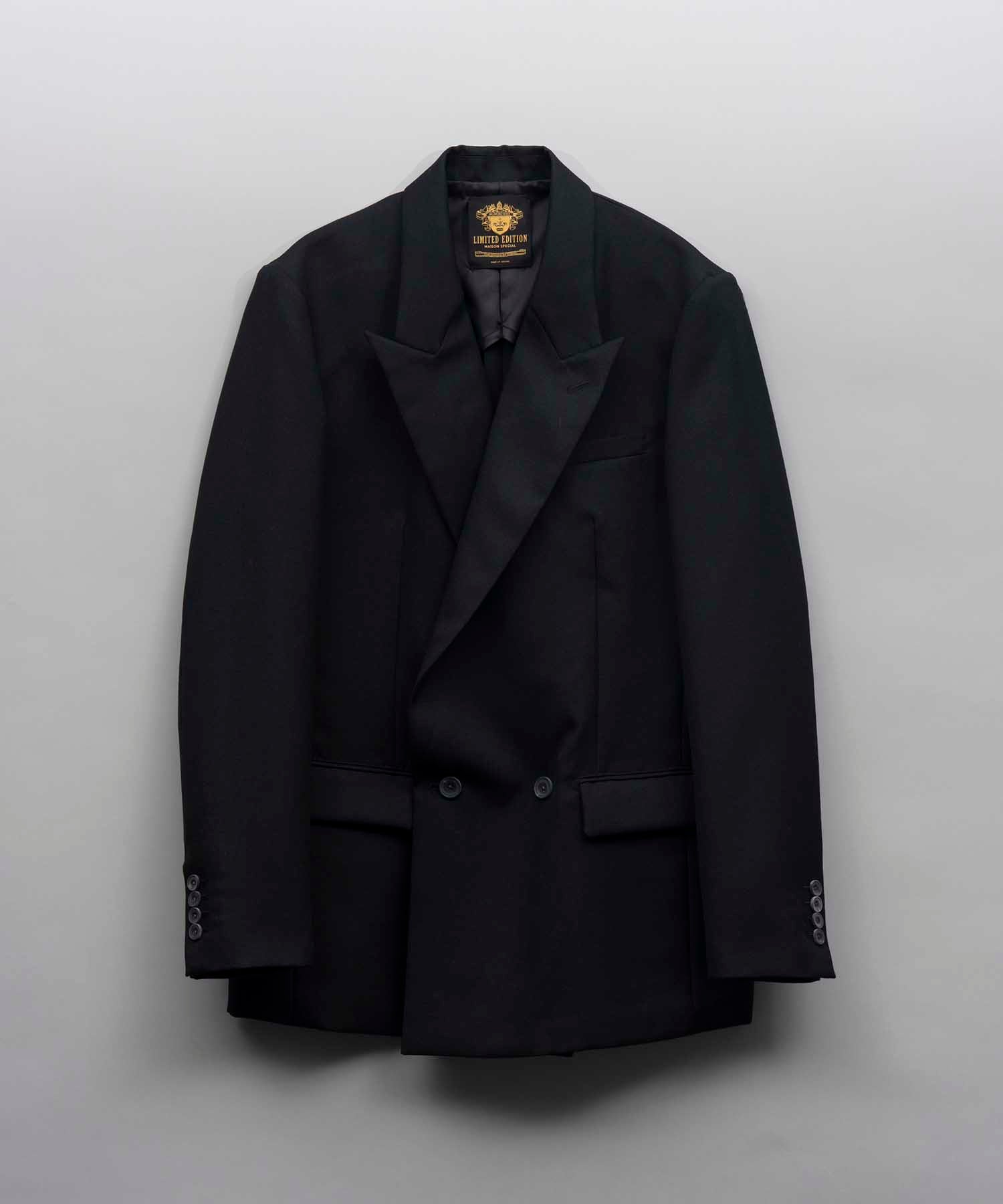 【LIMITED EDITION】Dress-Fit Peaked Lapel Double Breasted Tailored Jacket