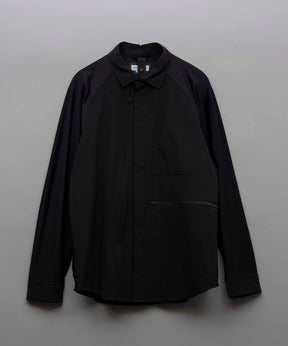 【SPORTS TECH HIGH SPEC LINE】Oversized Many Pockets Zip Shirt