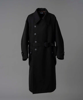 【Italian Dead Stock Fabric】Prime-Over Officer Coat