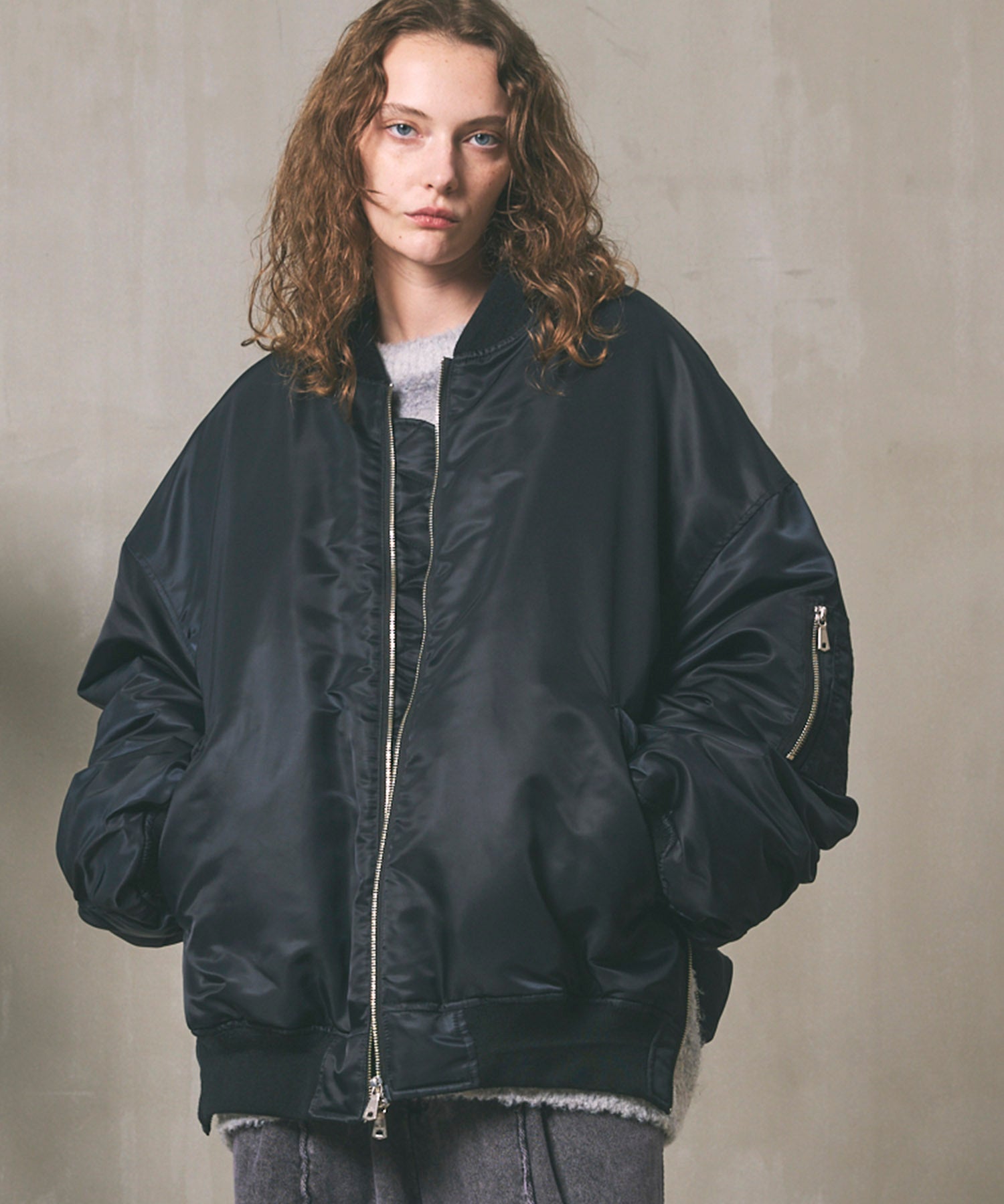 【PRE-ORDER】Prime-Over Nylon MA-1 Bomber Jacket