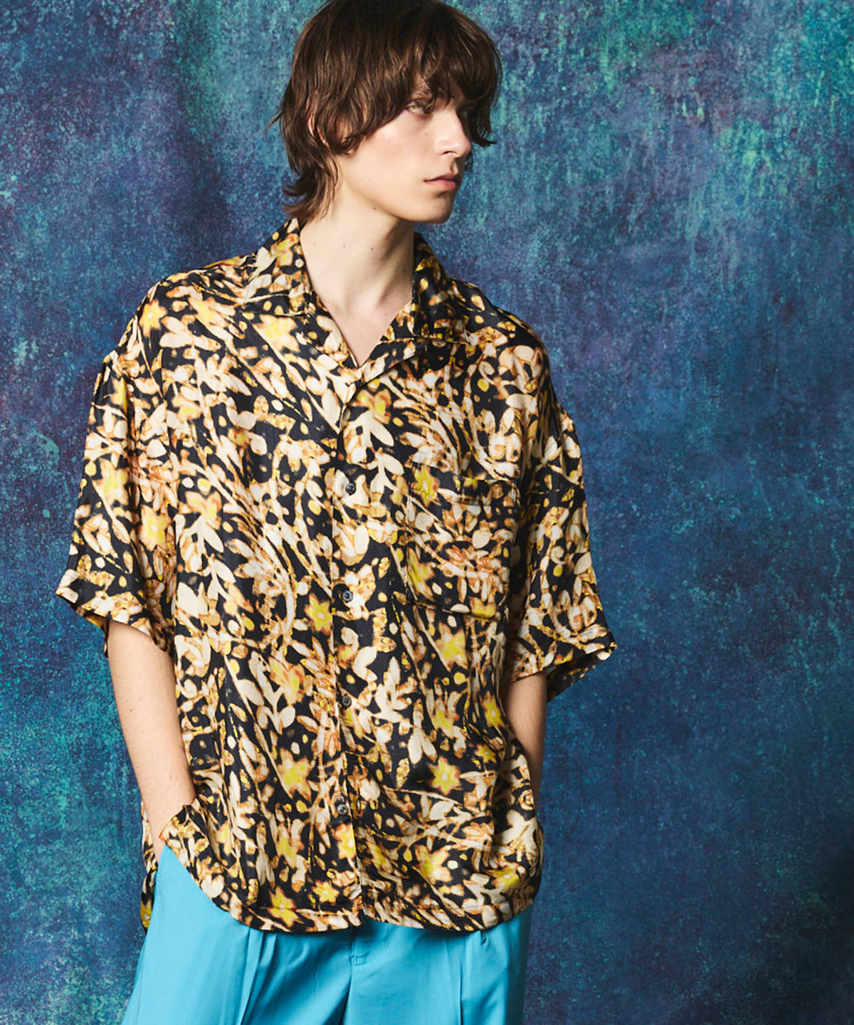 【LIMITED EDITION】Prime-Over Short Sleeve Open Collar Shirt