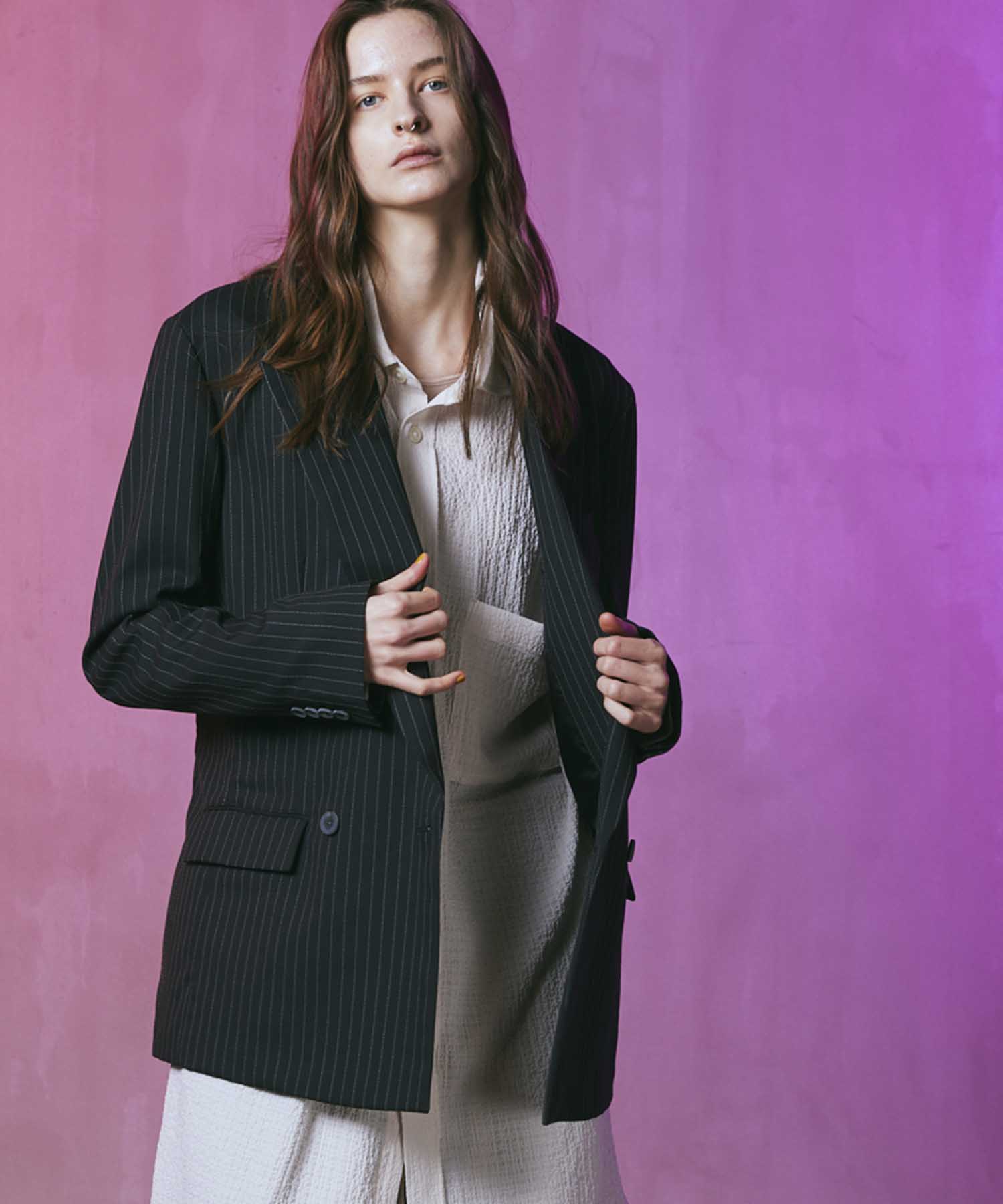 【LIMITED EDITION】Dress-Fit Peaked Lapel Double Breasted Tailored Jacket