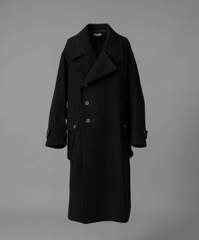 【Italian Dead Stock Fabric】Prime-Over Officer Coat