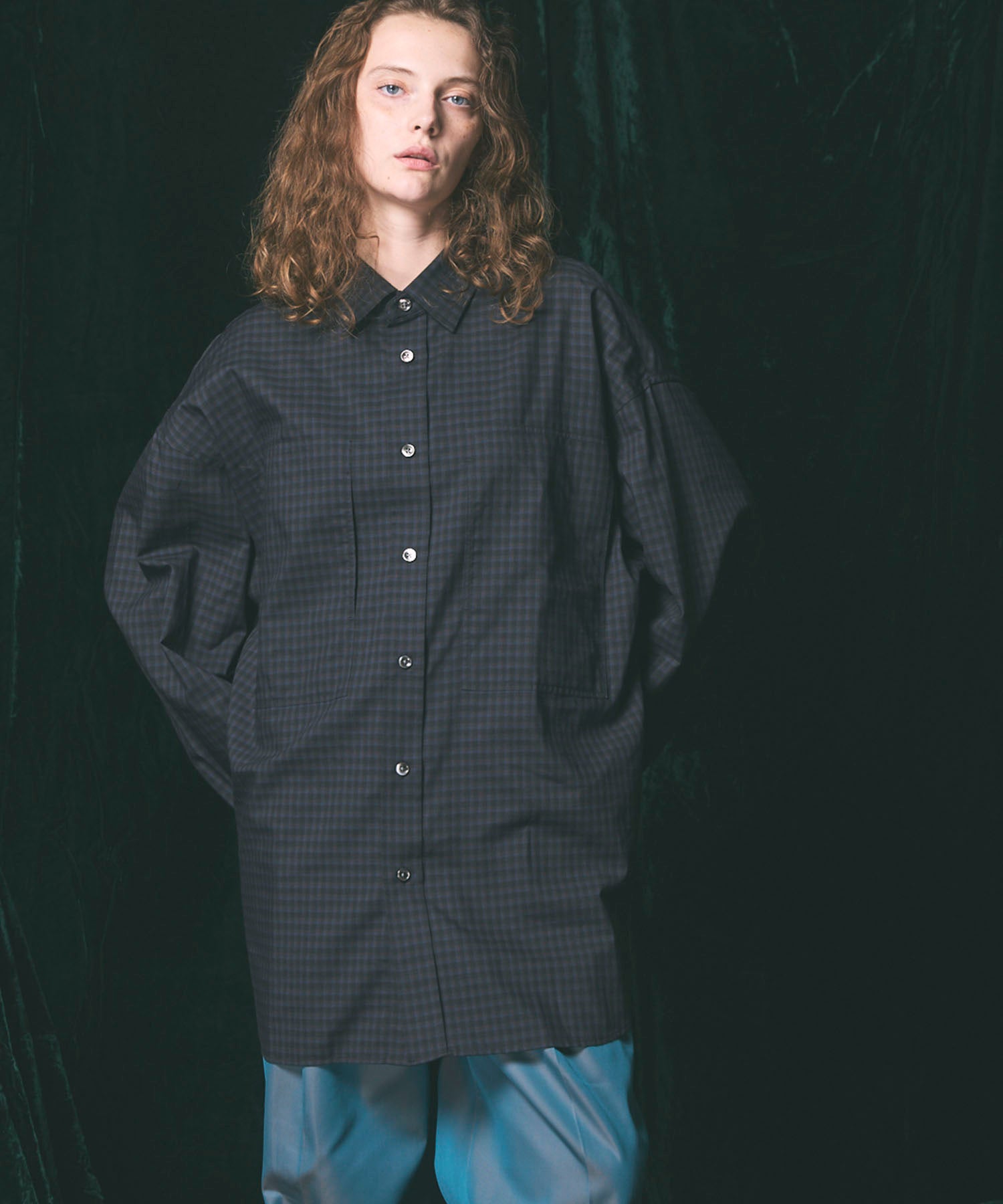 【Italian Dead Stock Fabric】Prime-Over Shirt Coat