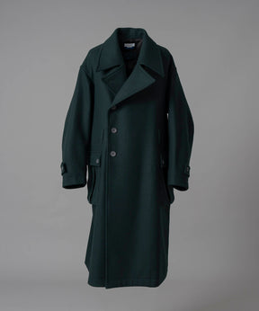 【Italian Dead Stock Fabric】Prime-Over Officer Coat