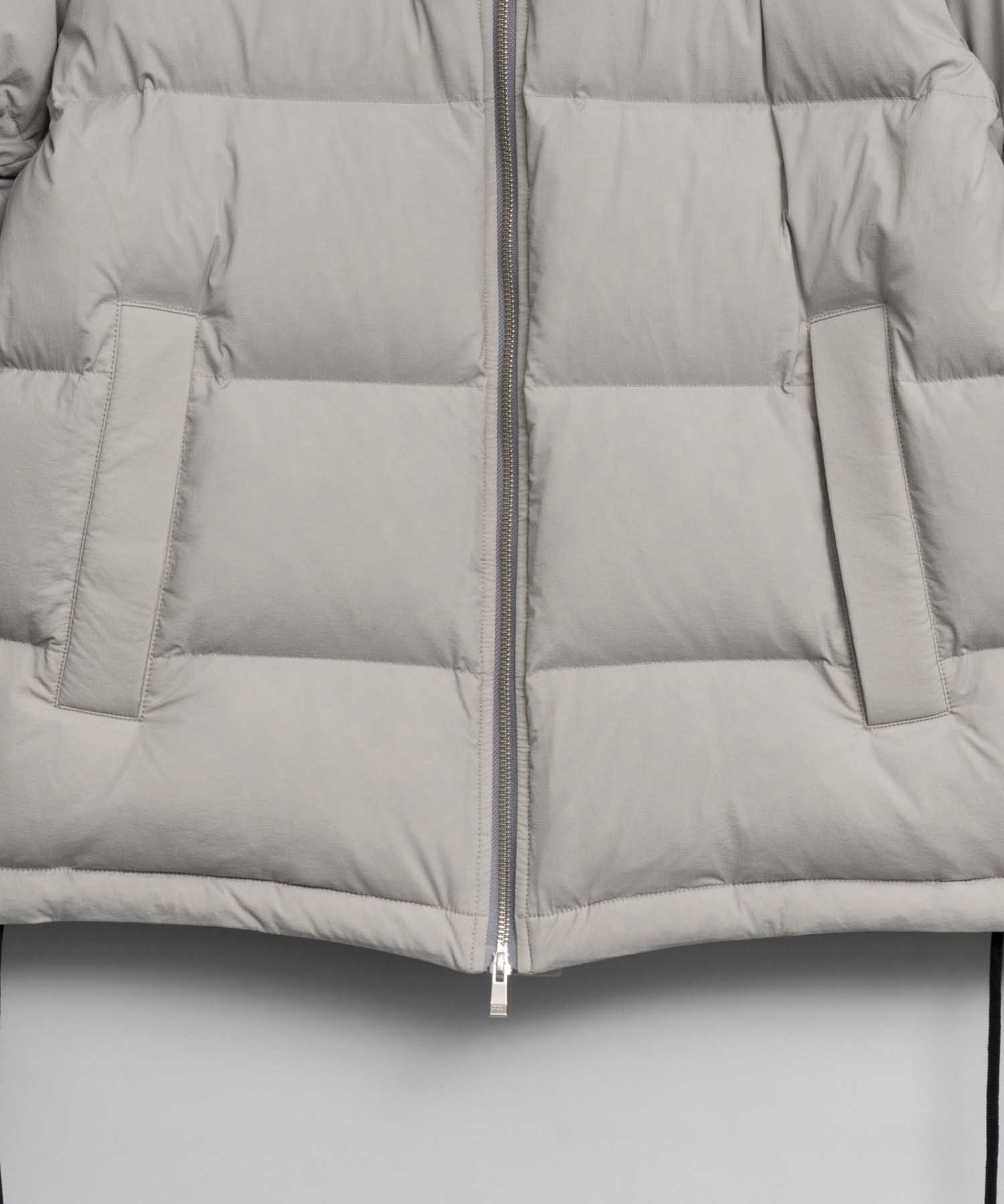 Stretch Nylon Prime-Over Down Jacket