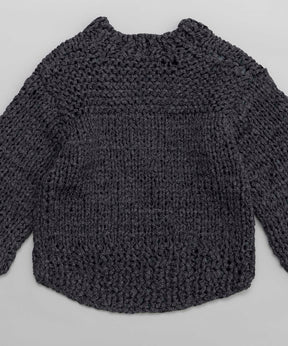 Prime-Over Hand Knit Chain Mail Pullover