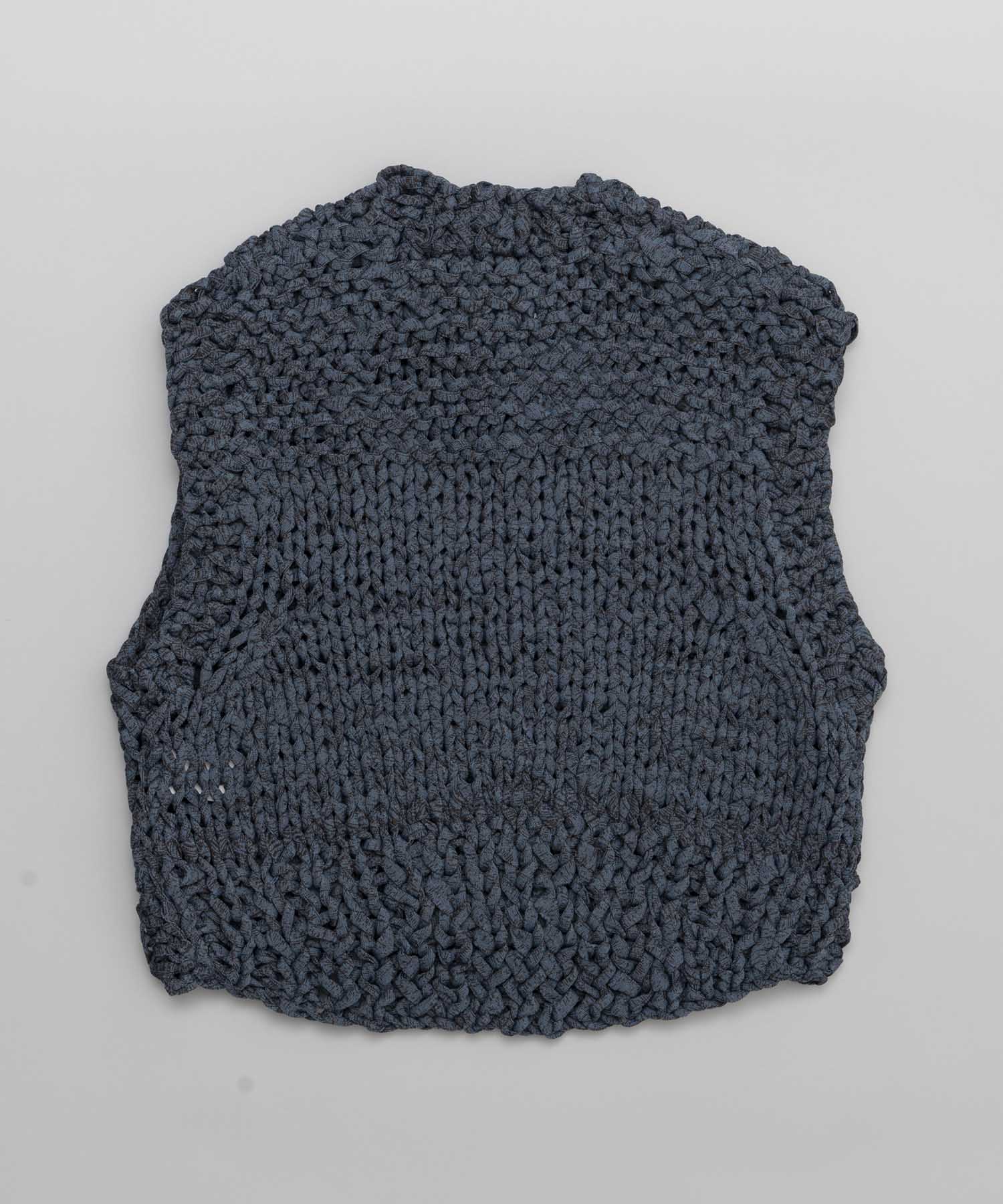 Prime-Over Hand Knit Chain Mail Vest