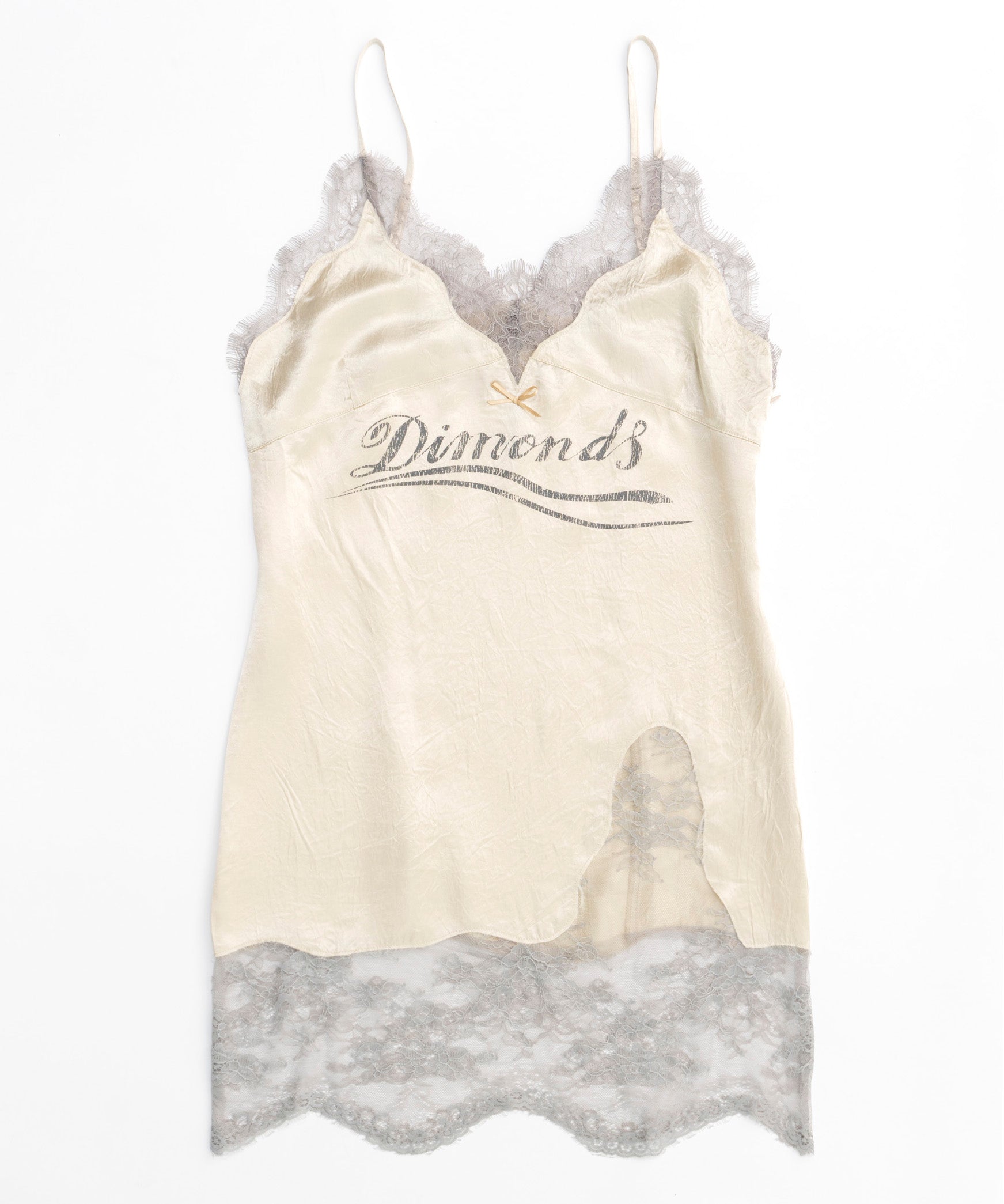 Print Camisole Lace Tunic