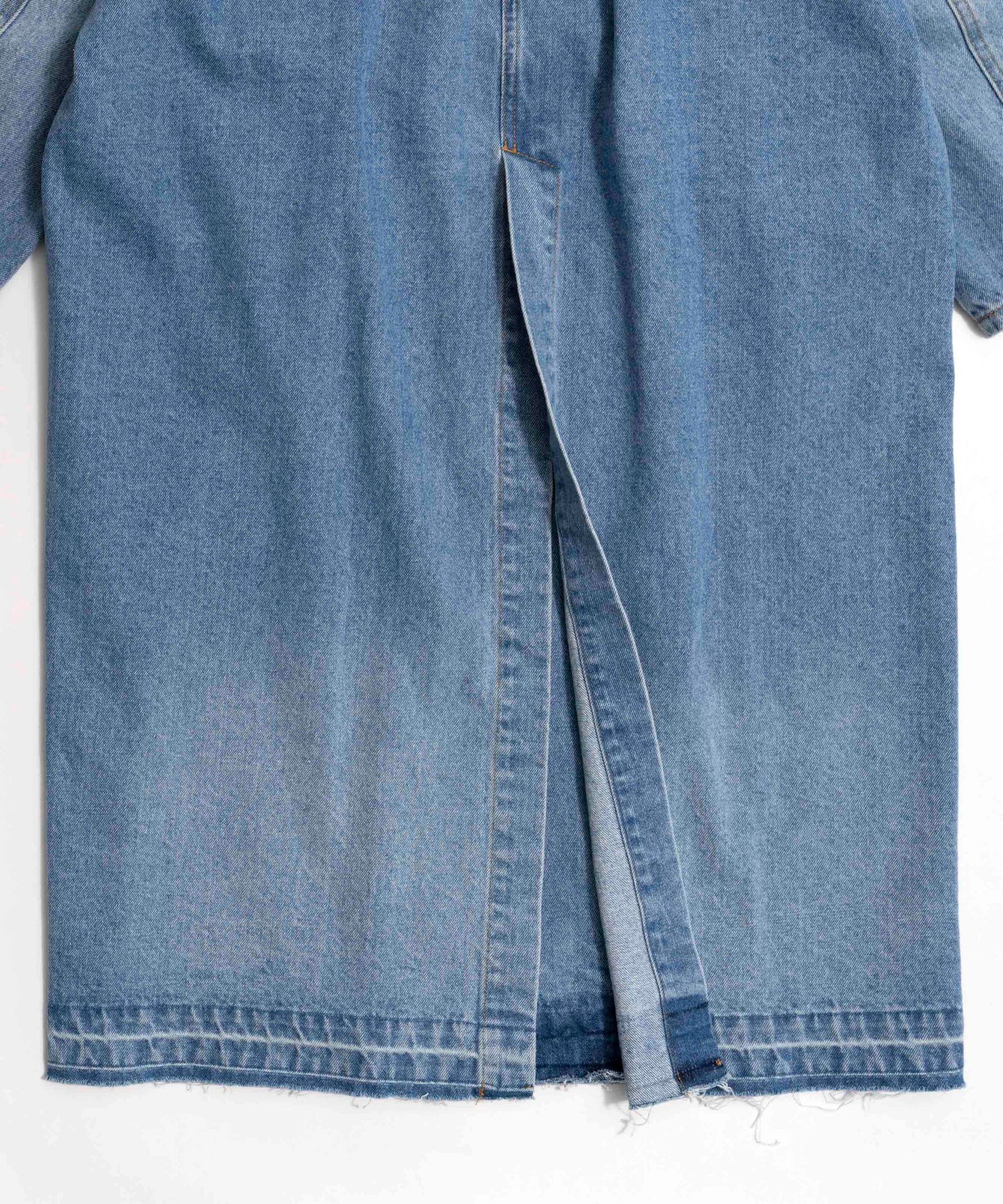 【SALE】Washed Denim Coat