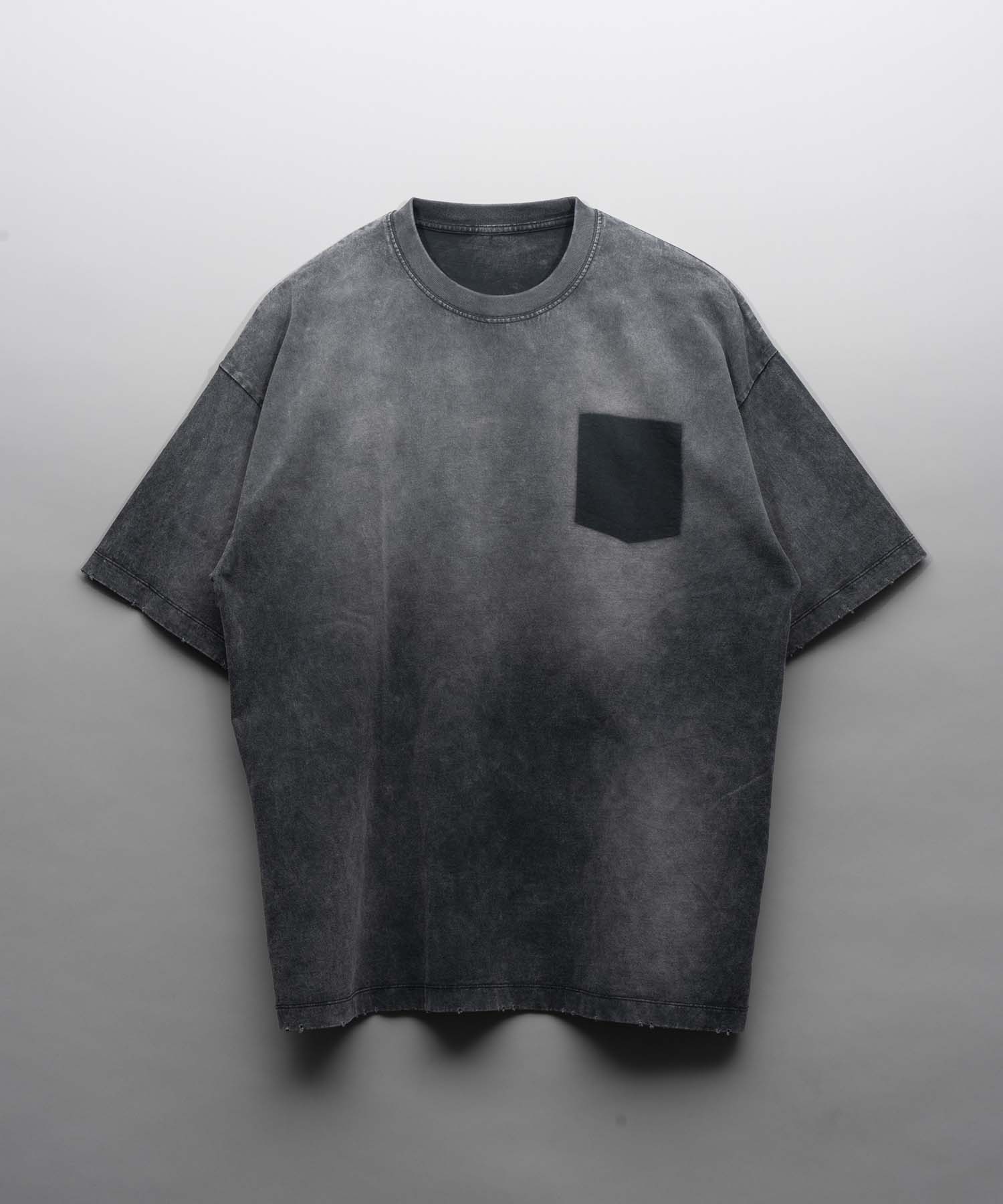 Prime-Over Pigment-Dye Metal Plate T-Shirt