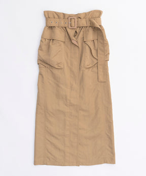 【SALE】Paper Bag Maxi Skirt