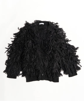 【SALE】Shaggy Fringe Hand Cardigan