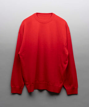 Super120s High Gauge Prime-Over Crew Neck Knit Pullover