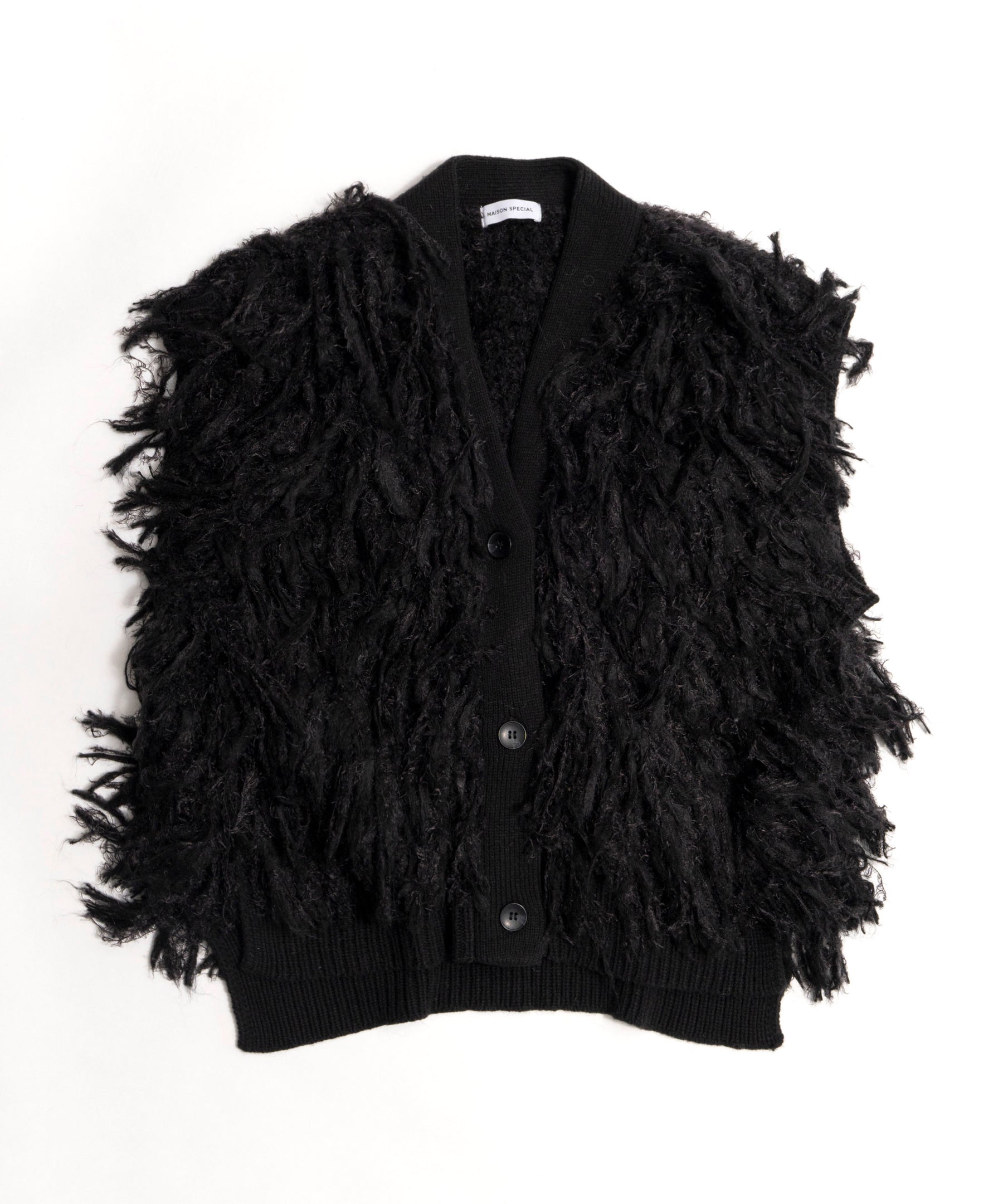 【SALE】Shaggy Fringe Hand Vest