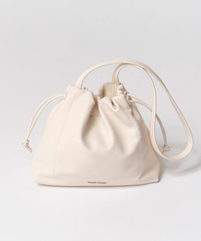 2way Shrink Vegan Leather Drawstring Bag