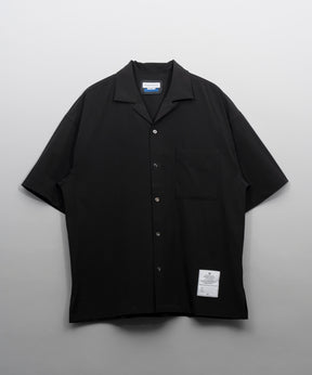 Dry Touch Prime-Over Short Sleeve Open Collar Shirt