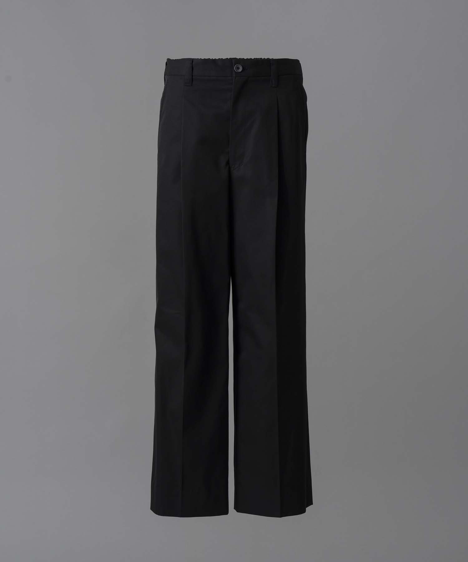 120/2/2 Suvin Cotton Gabardine Prime-Wide One Tuck Pants