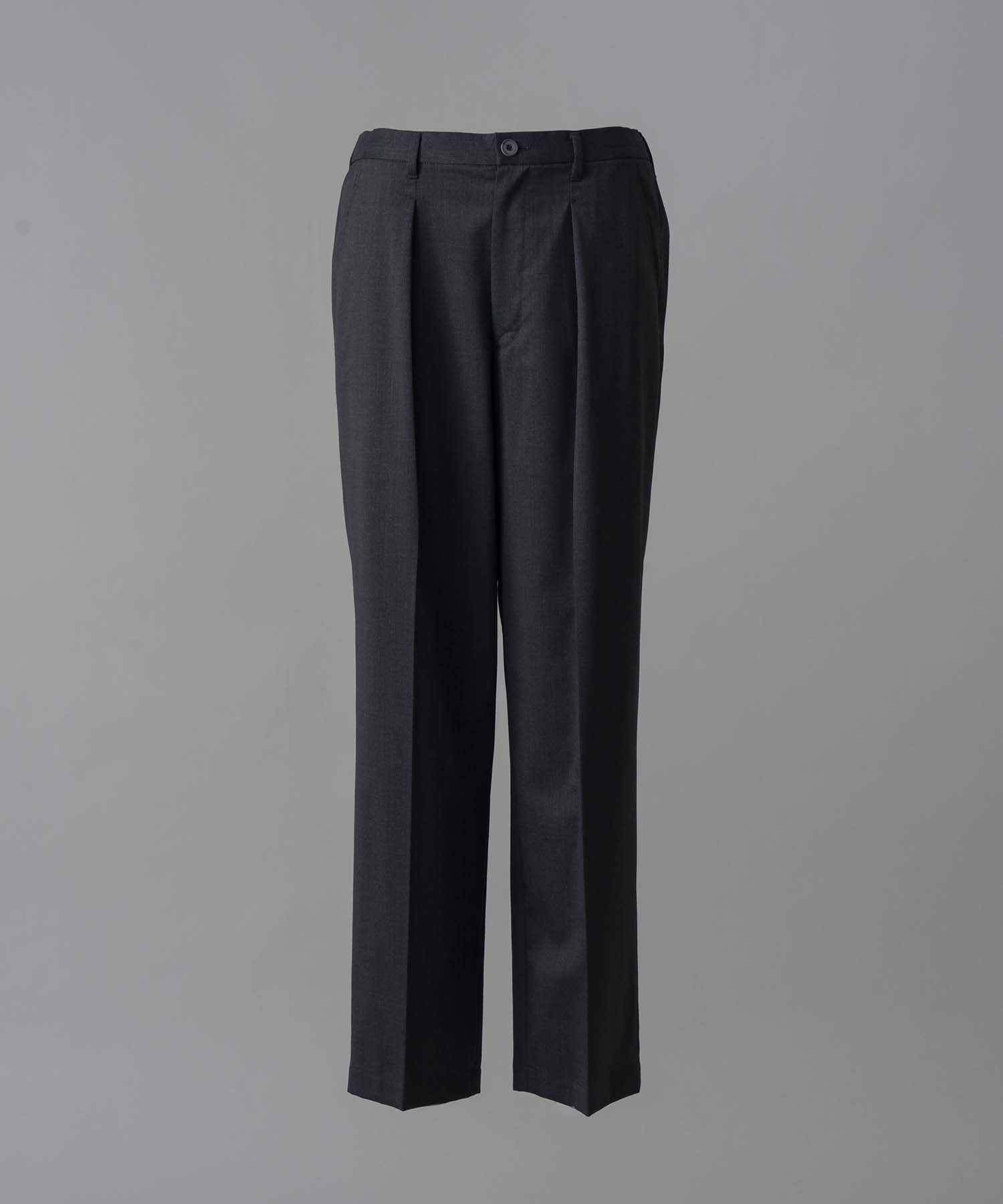 Wool Mix Prime Wide One-Tuck Wide Pants