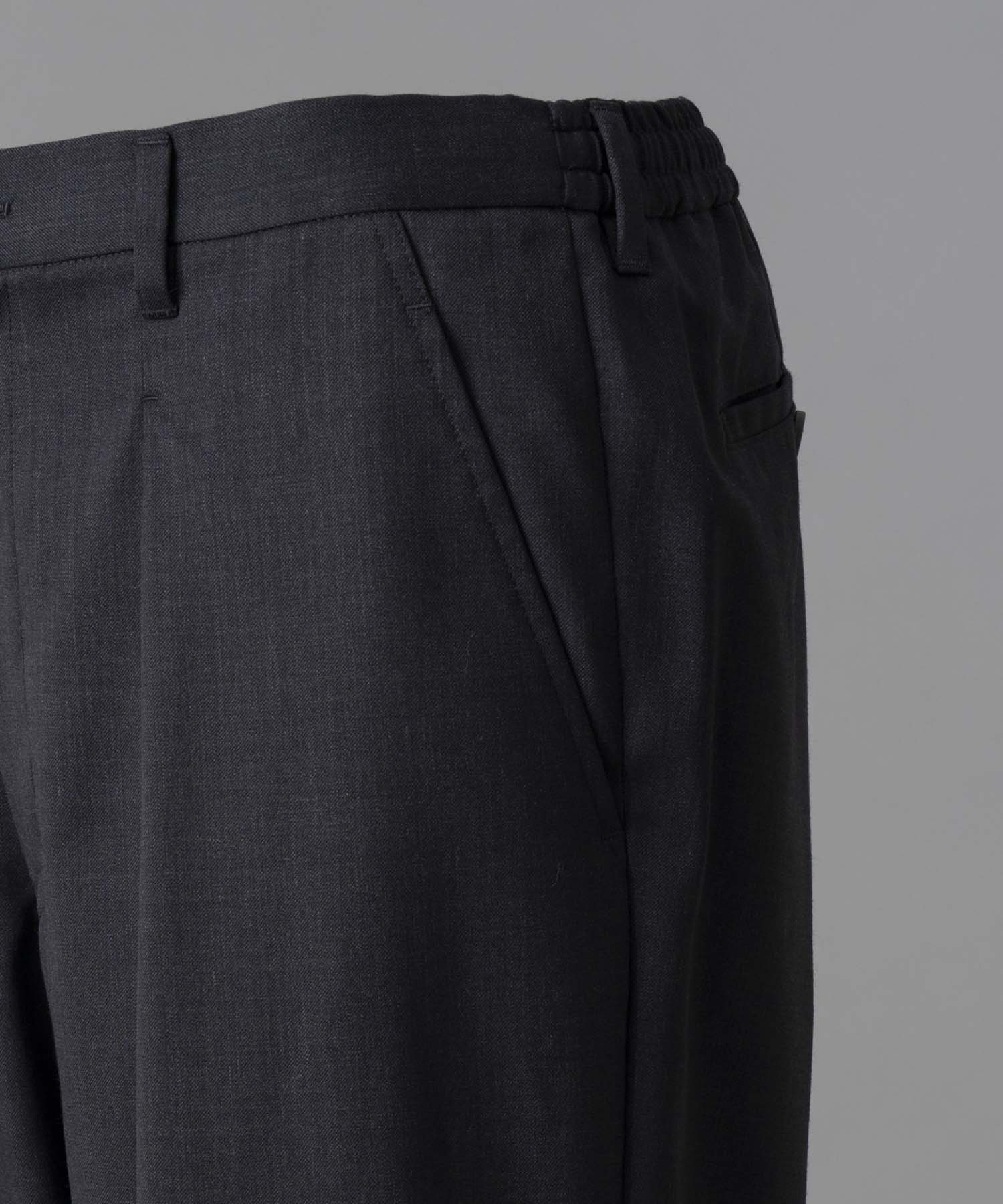 Wool Mix Prime Wide One-Tuck Wide Pants