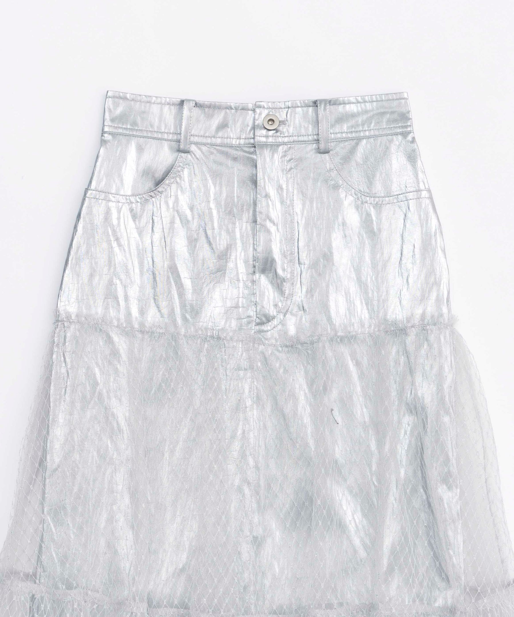 【SALE】Metallic Hard Tulle Skirt