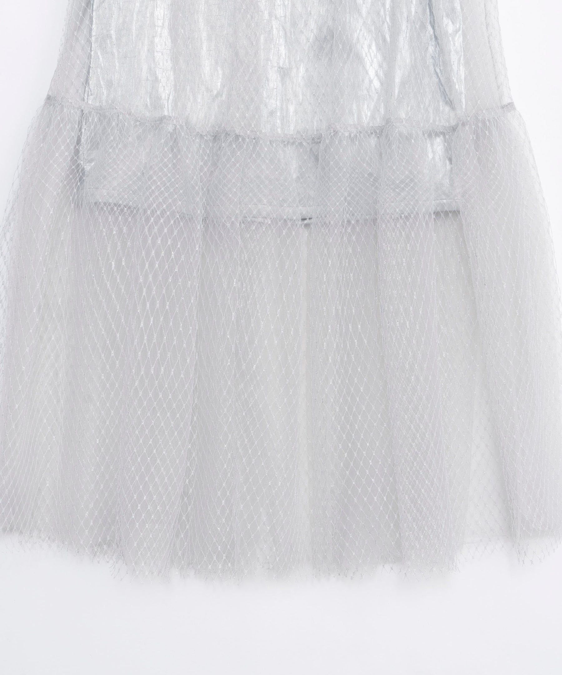 【SALE】Metallic Hard Tulle Skirt