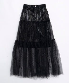 【SALE】Metallic Hard Tulle Skirt