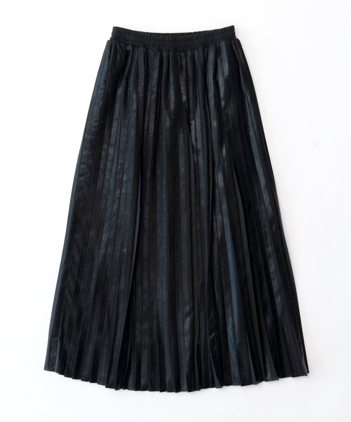 Foil Pleated Skirt