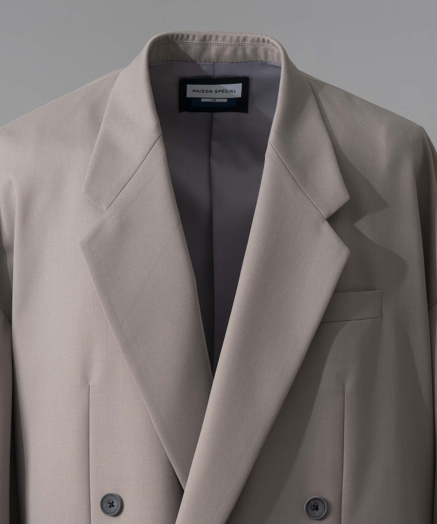 Wool Mix Prime-Over Double Tailored Jacket