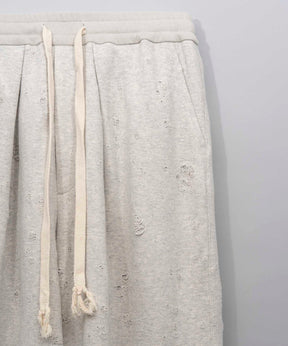 Sweat Jacquard Easy Wide Pants