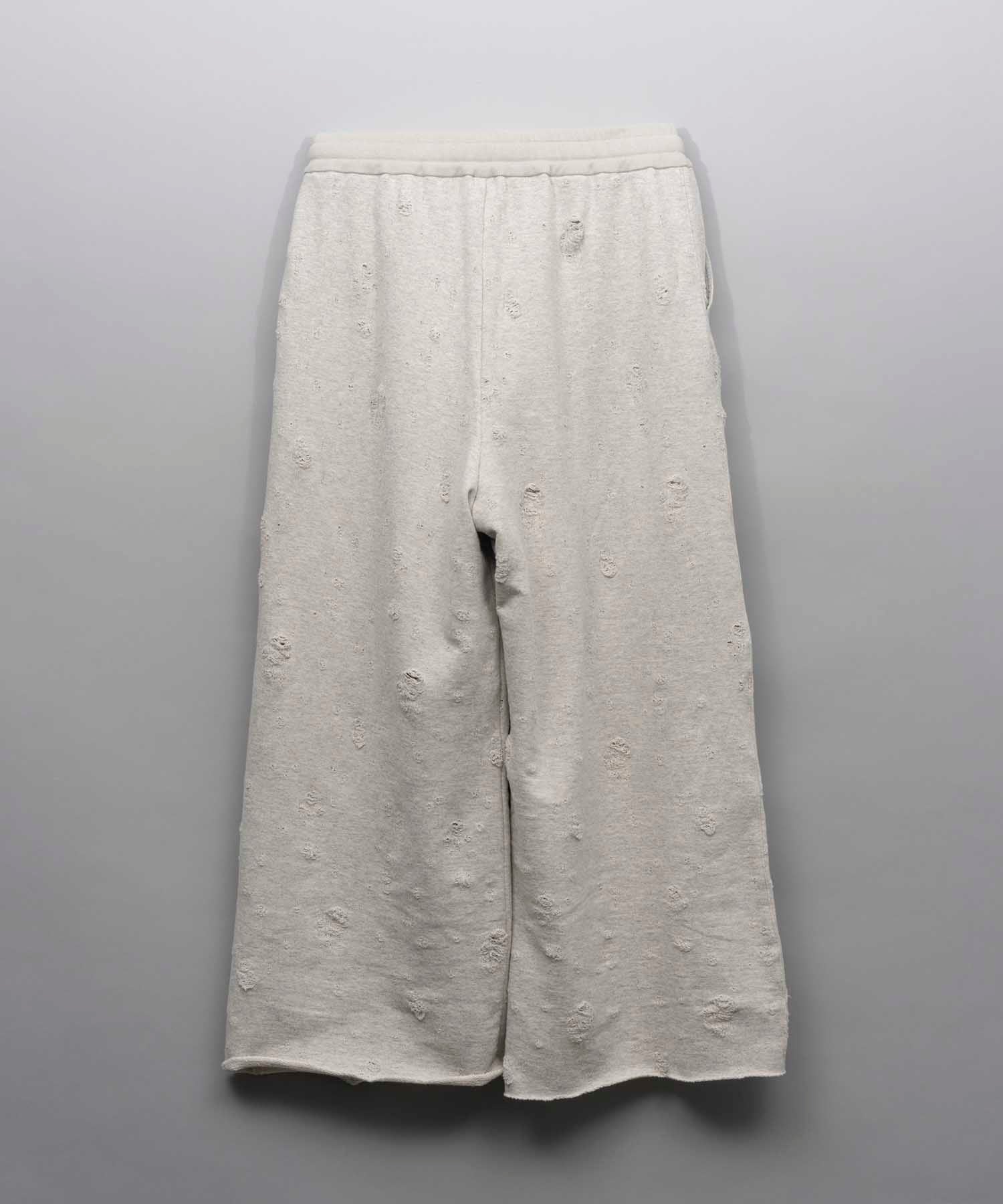 Sweat Jacquard Easy Wide Pants