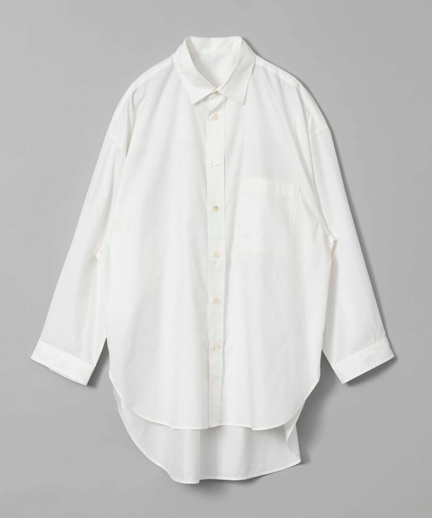 Cotton Silk Prime-Over Shirt Coat