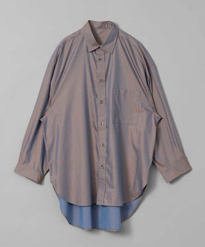 Cotton Silk Prime-Over Shirt Coat