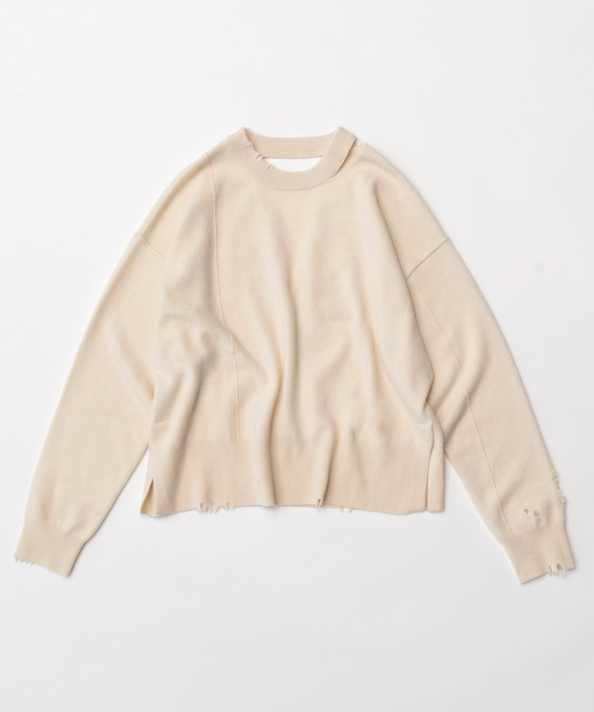 Cashmere Blend Merino Wool Pullover Knit Wear