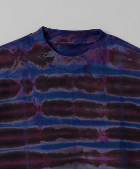 Hand Tie-Dye Sweat Prime-Over Crew Neck Pullover