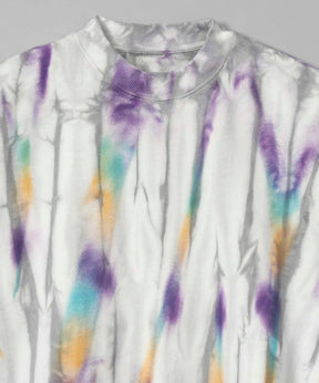 Hand Tie-Dye Sweat Prime-Over Crew Neck Pullover