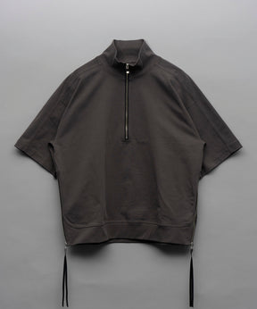 Heavy-Weight Cotton Prime-Over Half Zip T-Shirts