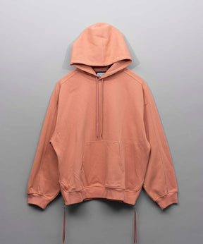 Heavy-Weight Sweat Prime-Over Side Zip Pullover Hoodie