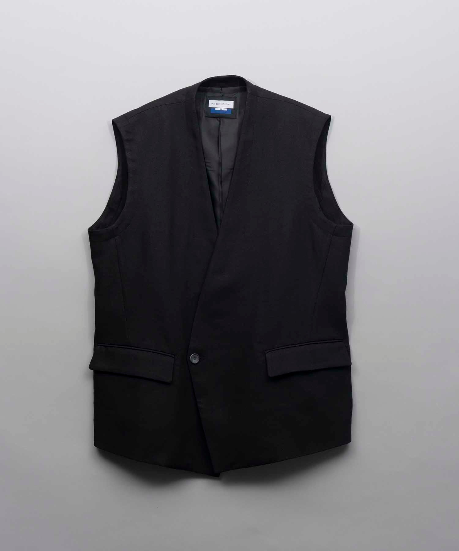 Prime-Over Collarless Gilet