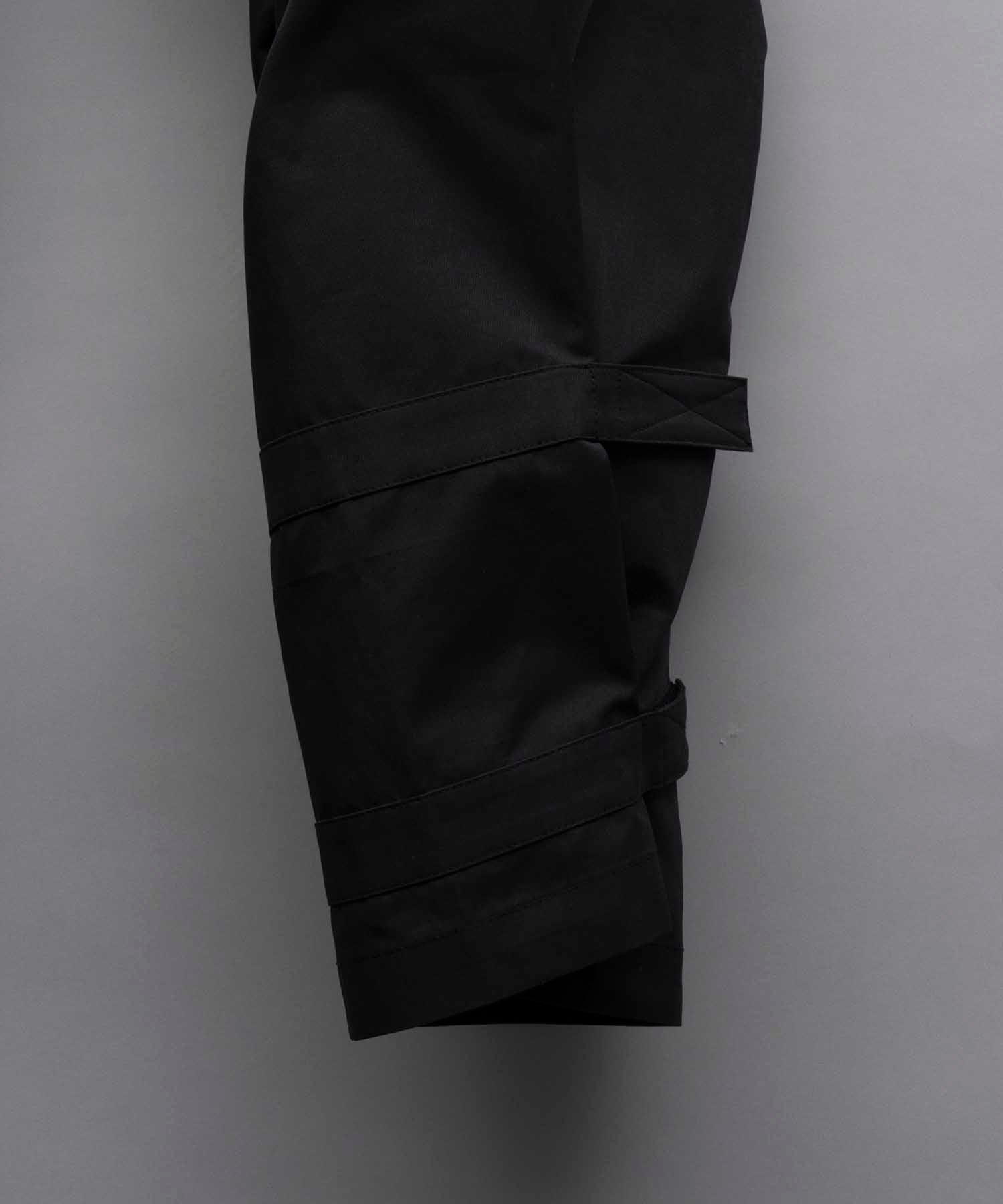 Cotton Nylon Twill Suspender Cargo Pants