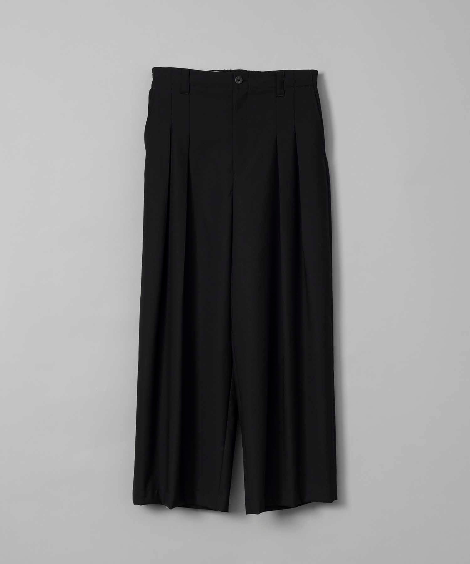 CORDURA Wool Tow-Tuck Wide Pants