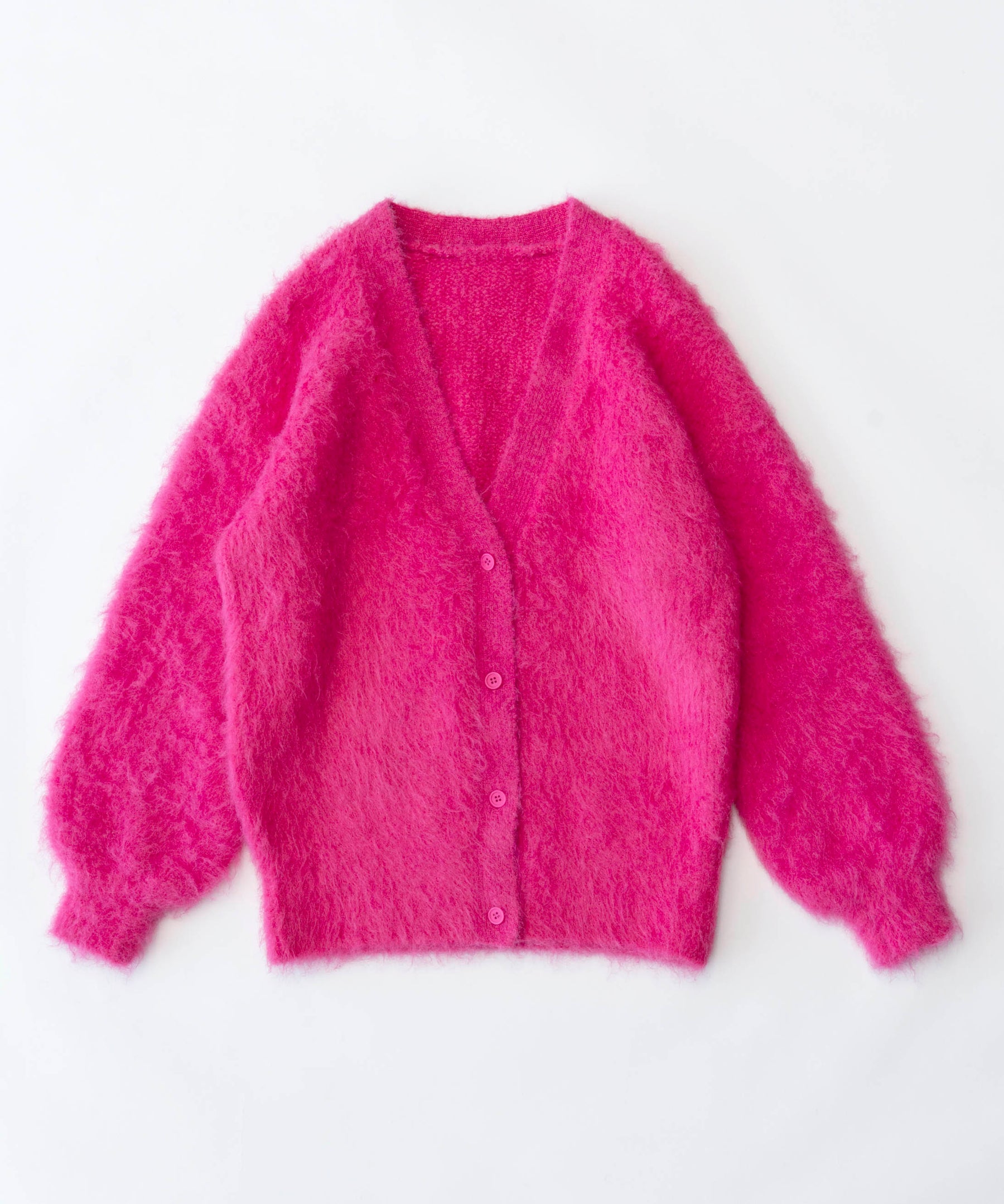 【SALE】Many Color Shaggy Cardigan