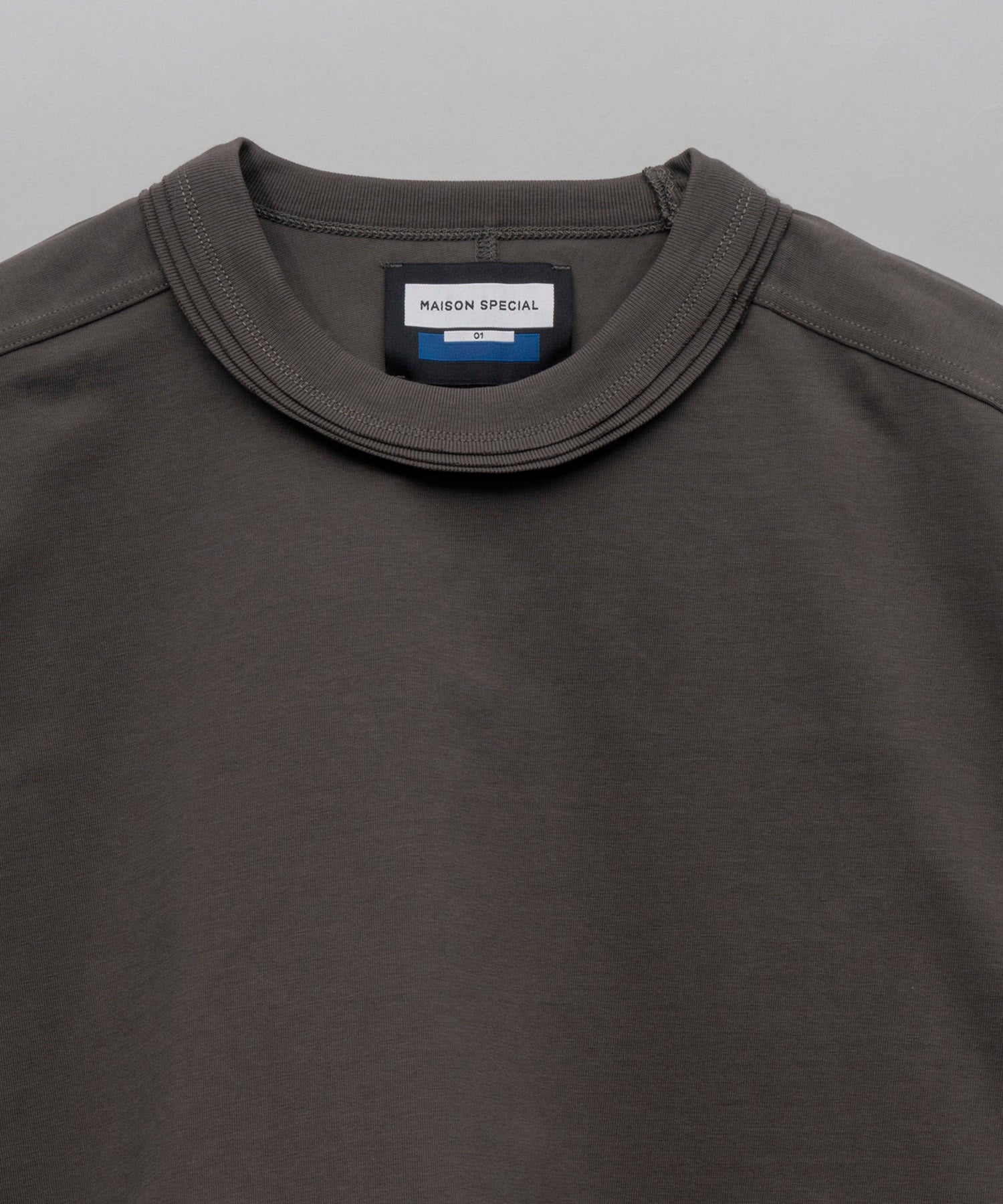 Heavy-Weight Cotton Prime-Over Side Zip T-Shirts