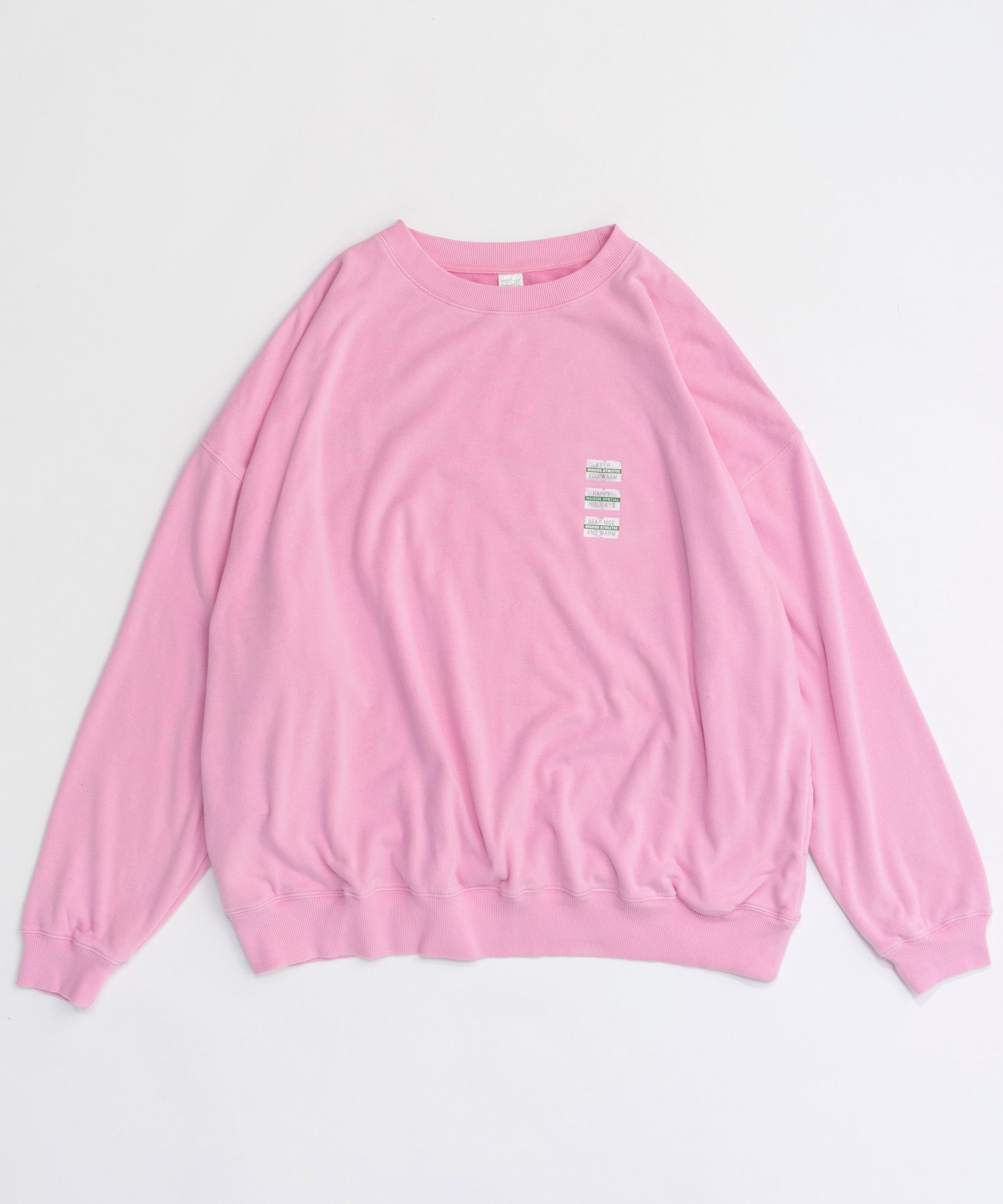 DISCUS Collaboration Crew Neck Sweatshirt