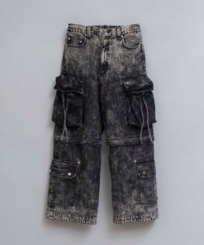 Big Pocket 2WAY Buggy Denim Cargo Pants