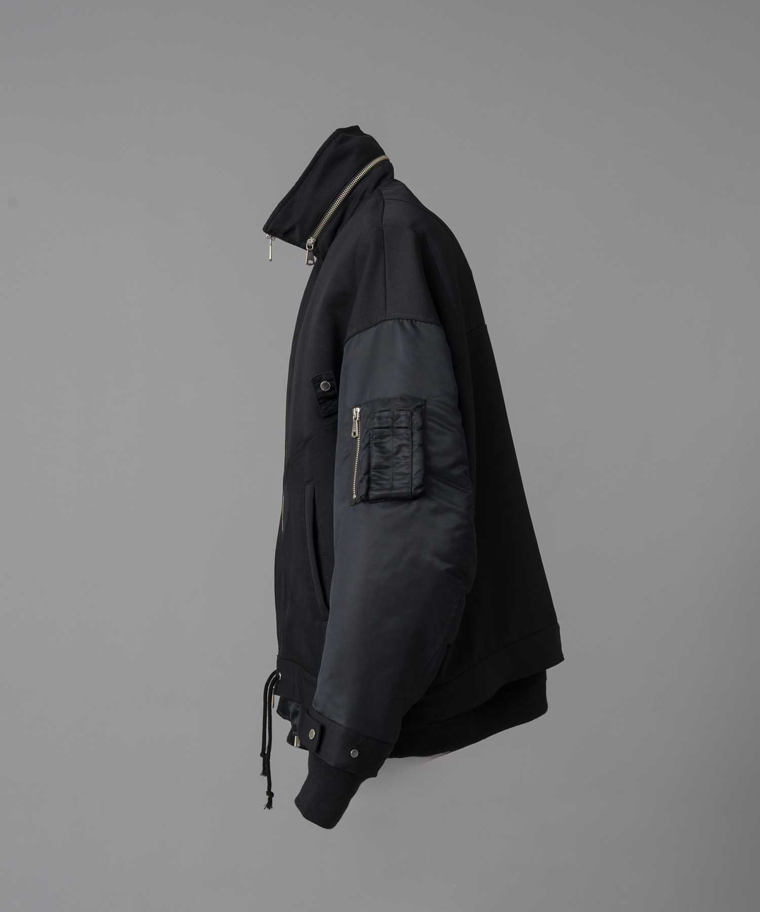 Prime-Over Docking Stand Collar Blouson