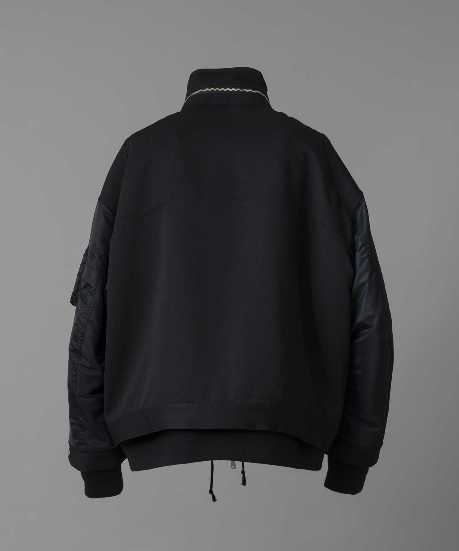 Prime-Over Docking Stand Collar Blouson